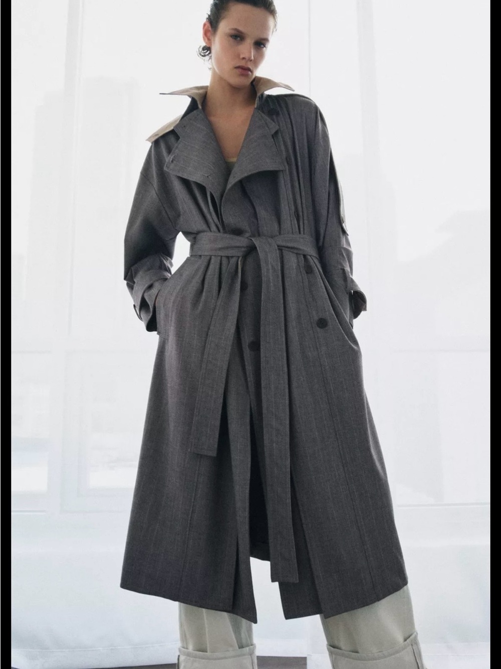 NWT ZARA Trench Coat $269 retail